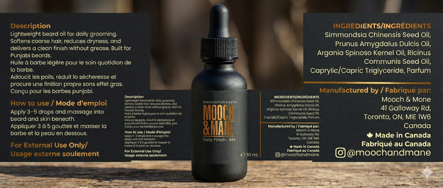 Daily Finish Beard Oil